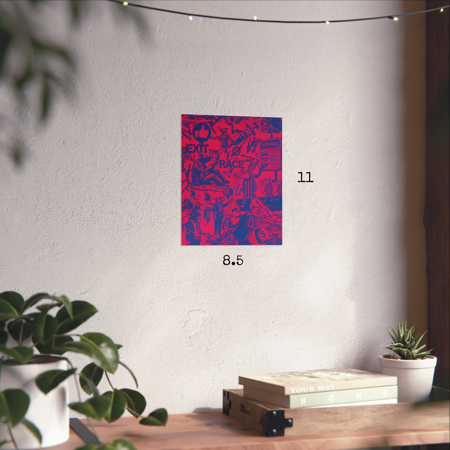 "Exit The Race" Collage Print (Limited)