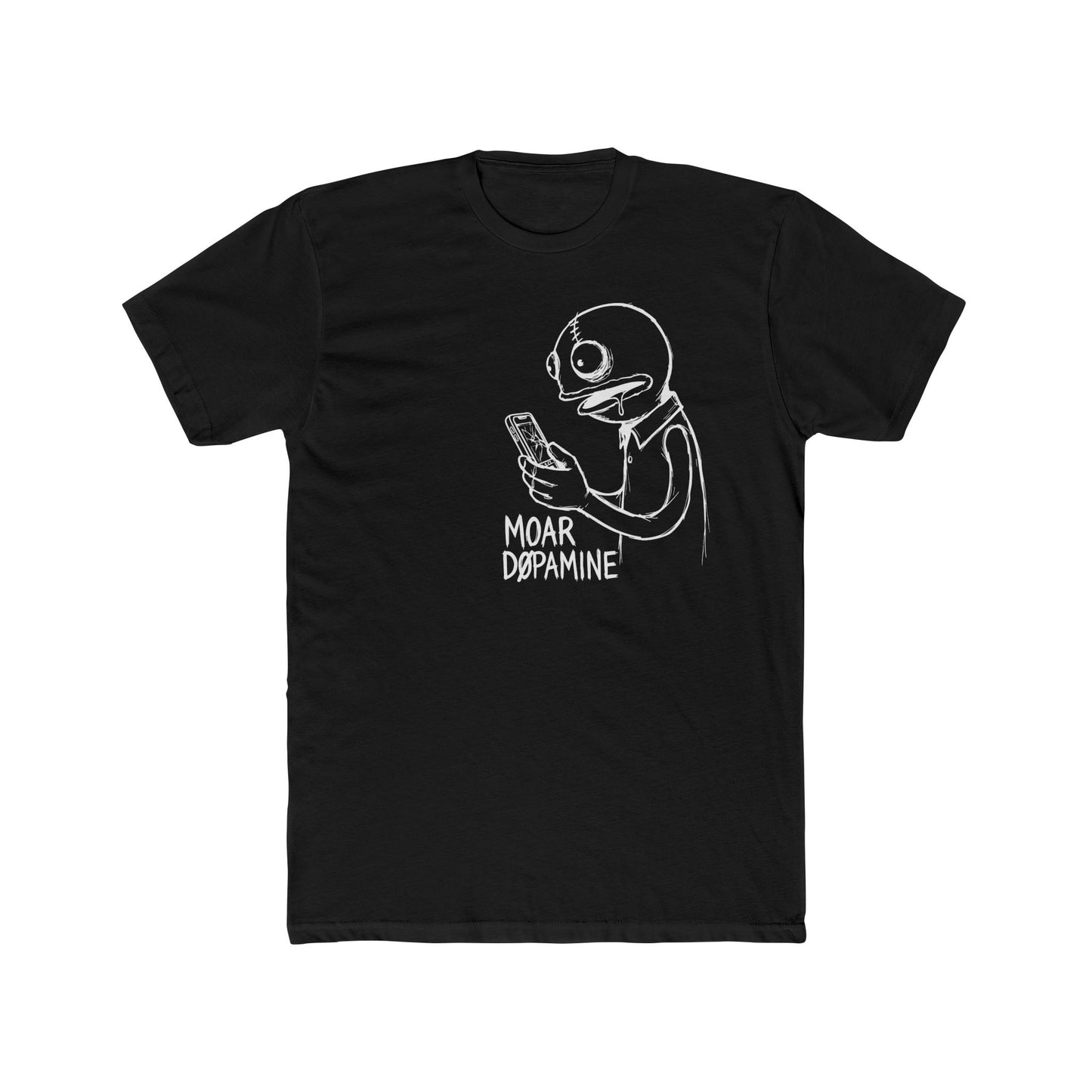 MOAR Dopamine Unisex Cotton Crew Tee