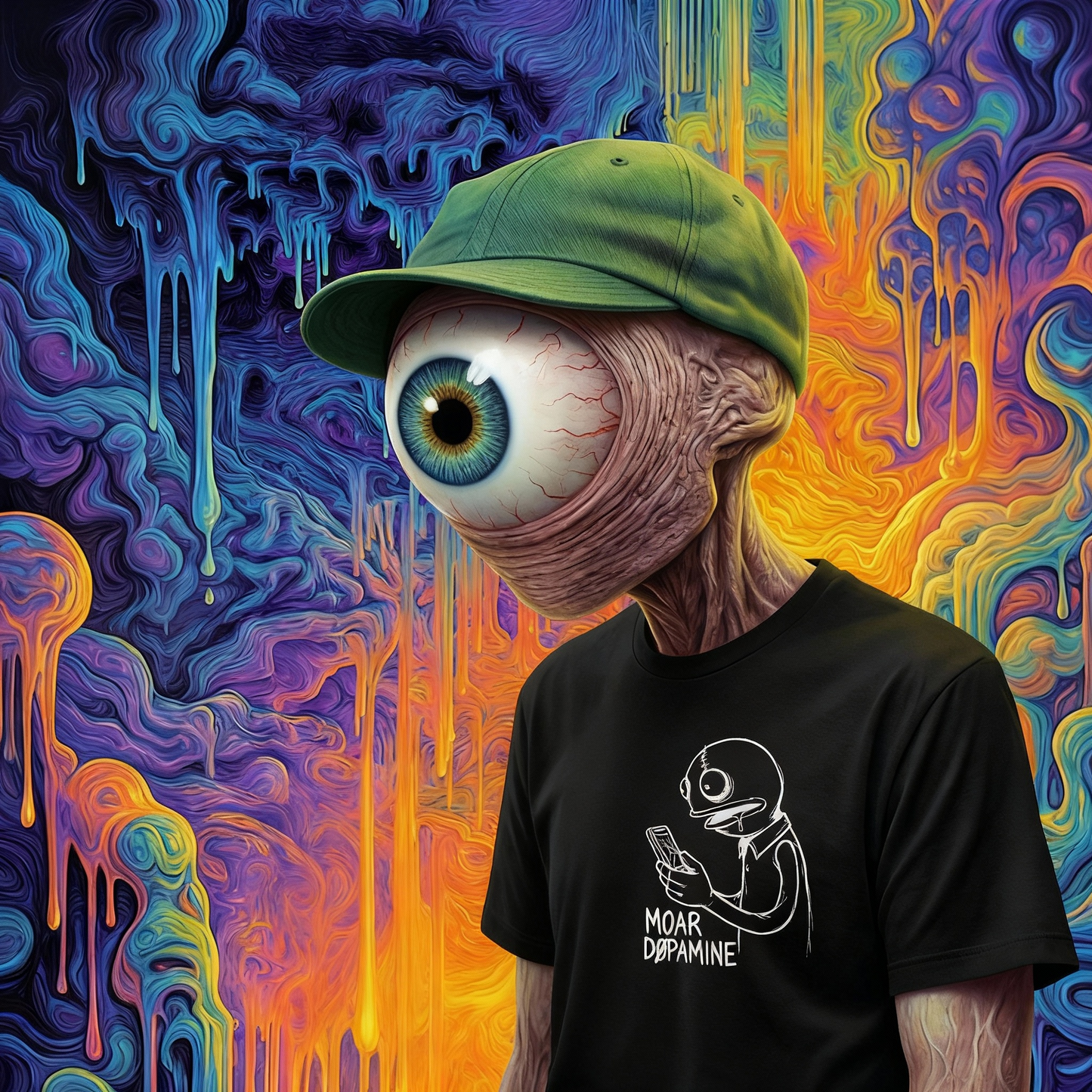 MOAR Dopamine Unisex Cotton Crew Tee